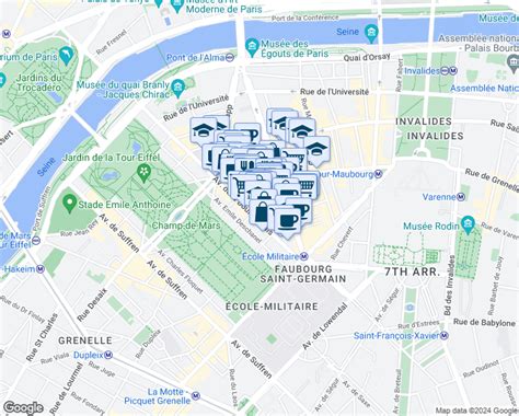 rue de grenelle paris map.